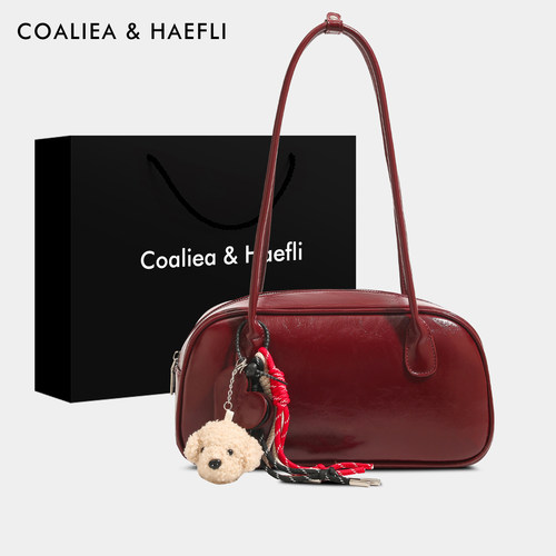 官网COALIEA&HAEFLI红色新娘包