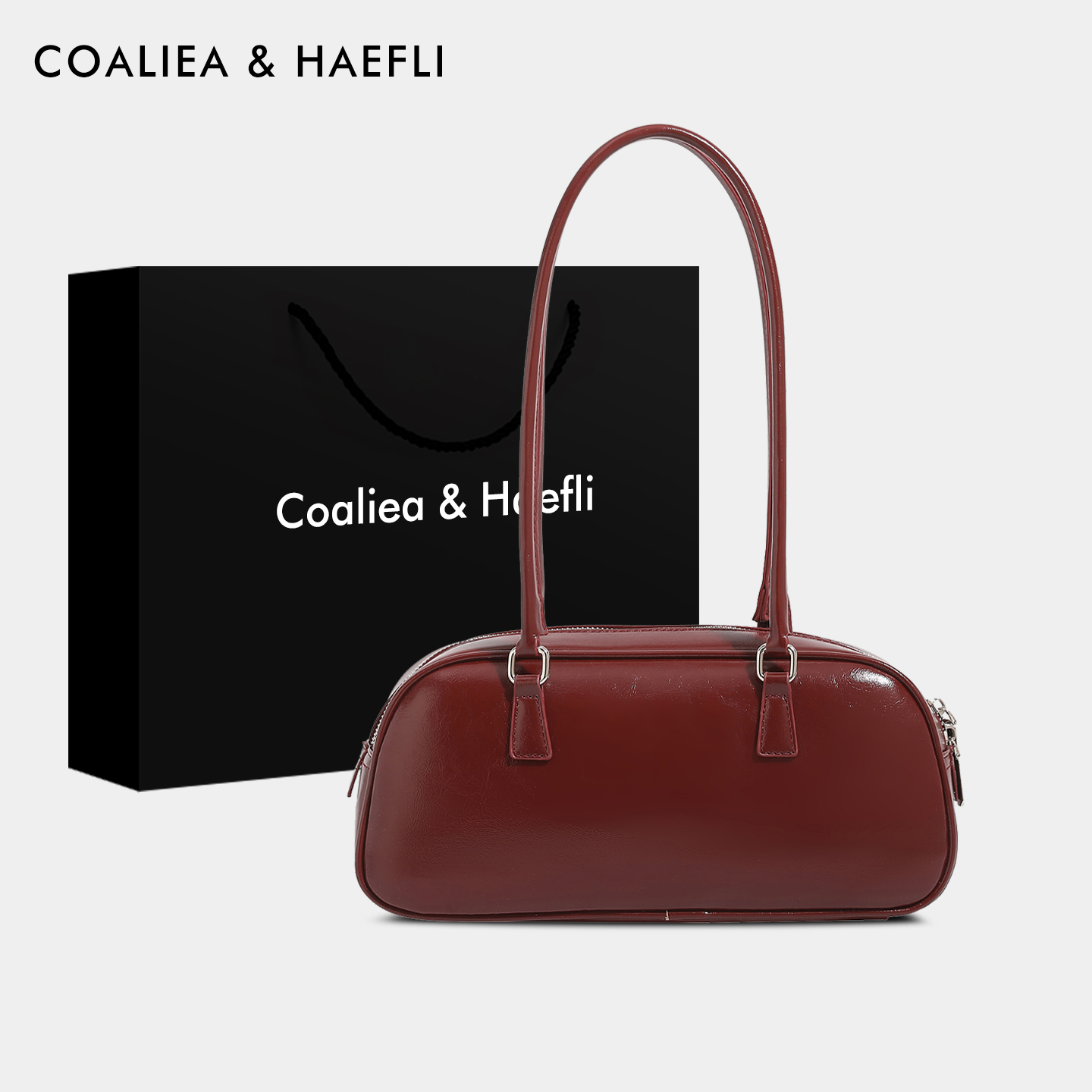 官网COALIEA&HAEFLI油腊皮法棍包