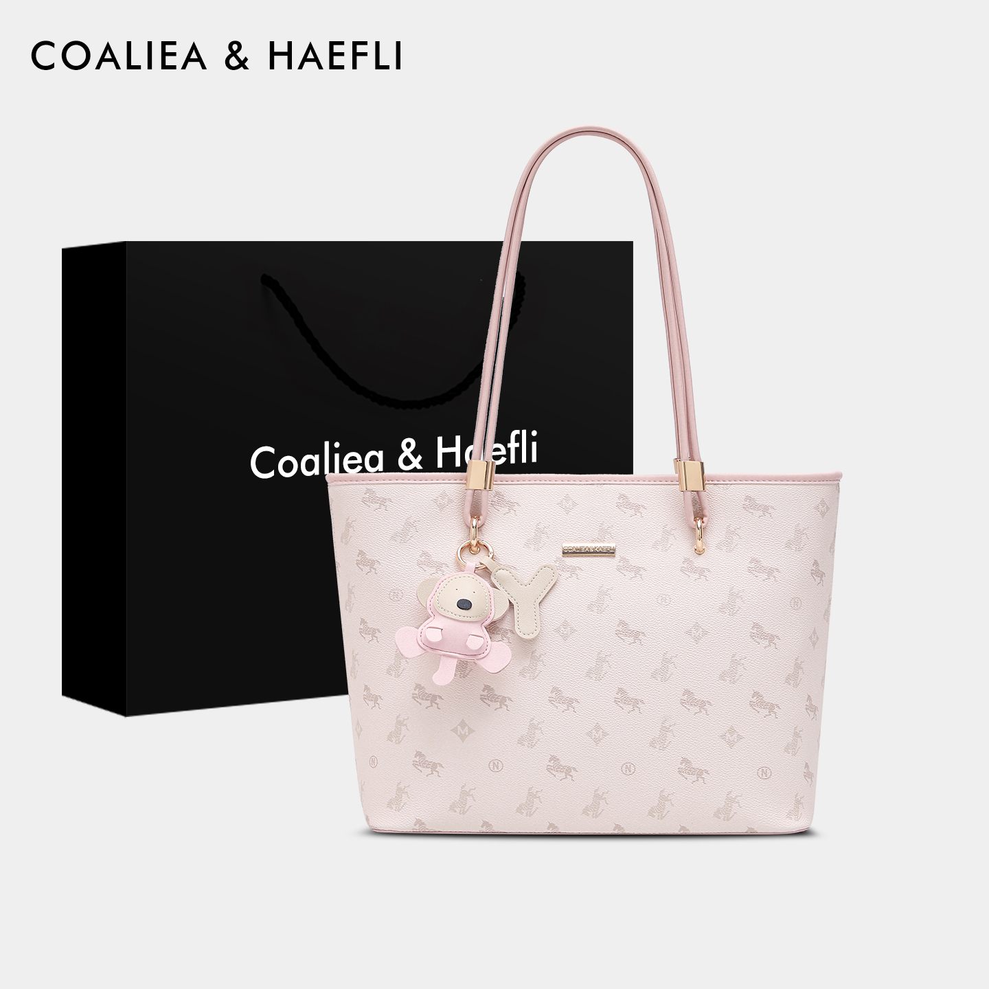 香港品牌新款托特包女上课通勤包
