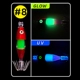 8#зеленый+красный (2 установлено)