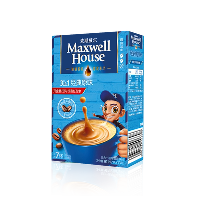麦斯威尔MAXWELLHOUSE速溶咖啡