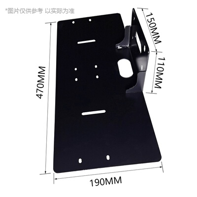 适用华为宝利通视频会议双摄像头壁装支架双会议室摄像头托盘支架