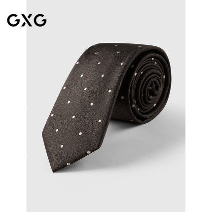 GXG男士领带结婚新郎商务正装西服衬衫口袋巾方巾套装高端