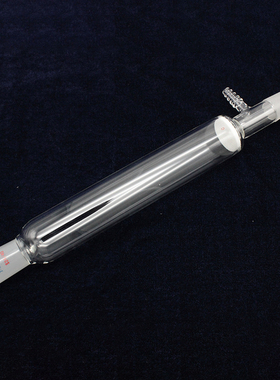 芯硅谷层析柱 C3630 带上磨口的减压层析柱,砂芯层析柱40mm-90mm