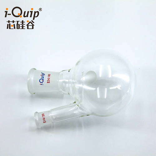 芯硅谷厚壁斜两口瓶高硼硅