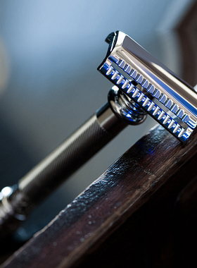 DOVO杜沃 merkur默克 39C 德国索林根老式刮胡刀双刃手动剃须刀