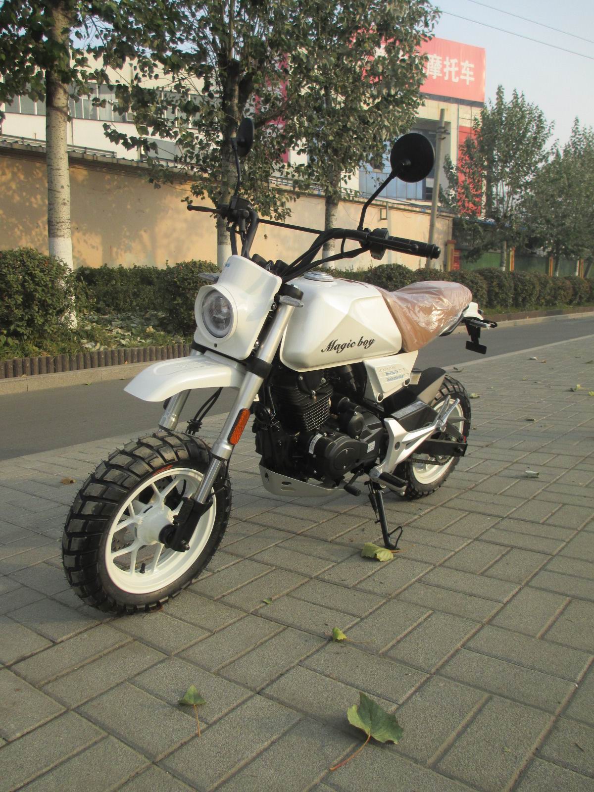 望江布雷斯通天地游侠魔童d5青春版迷你摩托车150小越野出口欧洲