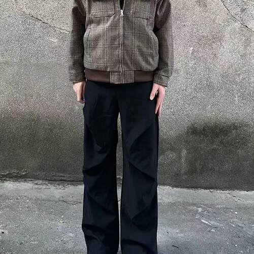 JQ2ALSO 威尔士亲王千鸟格哈灵顿羊毛夹克短宽立体剪裁 48%羊毛