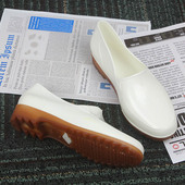 防滑防水雨鞋 水胶鞋 牛筋耐磨厨房浅口元 厨师食堂四季 宝鞋 金橡水鞋