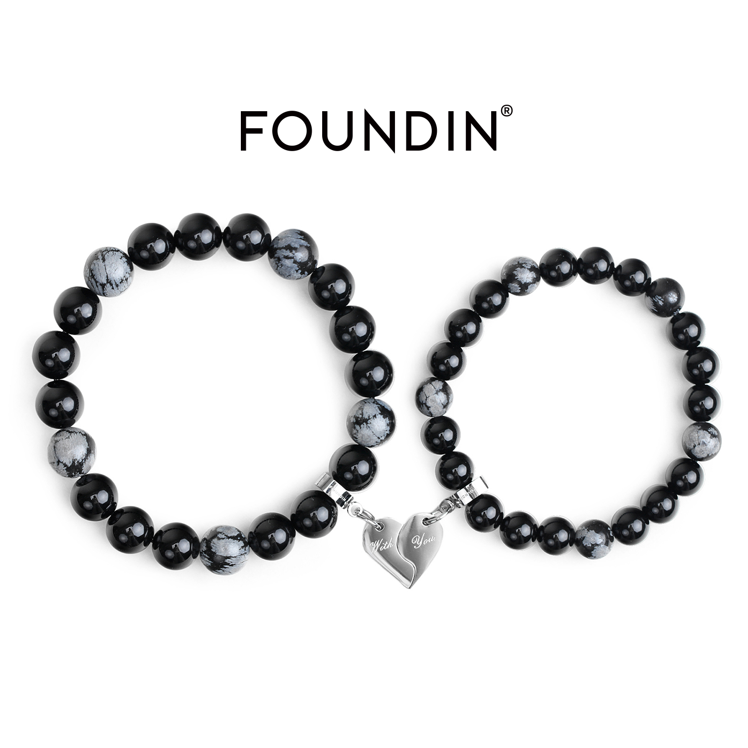 顺丰|FOUNDIN心引力情侣手链一对