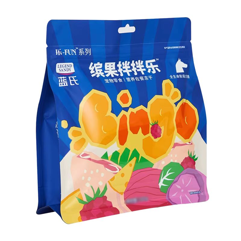 【犬粮赠品】蓝氏宠物零食乐-FUN系列缤果拌拌乐 蔬果混拼冻干35g