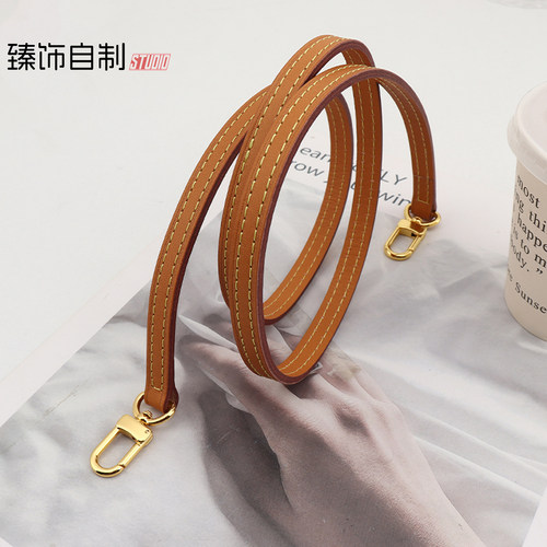 中古包蜜蜡色腋下斜挎肩带包带