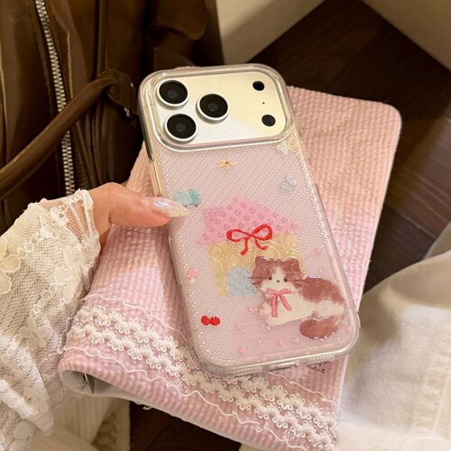 苹果iPhone可爱闪粉软壳手机壳