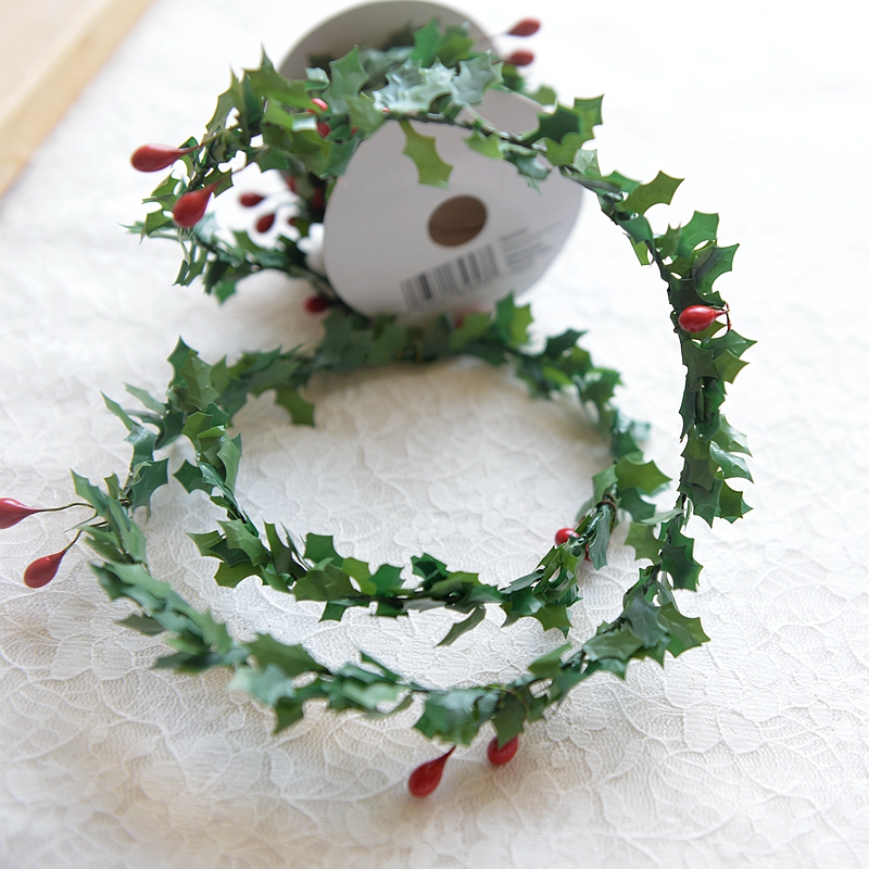 g322 外单货尾塑料铁线仿真花环 出游旅行花环 造型花环