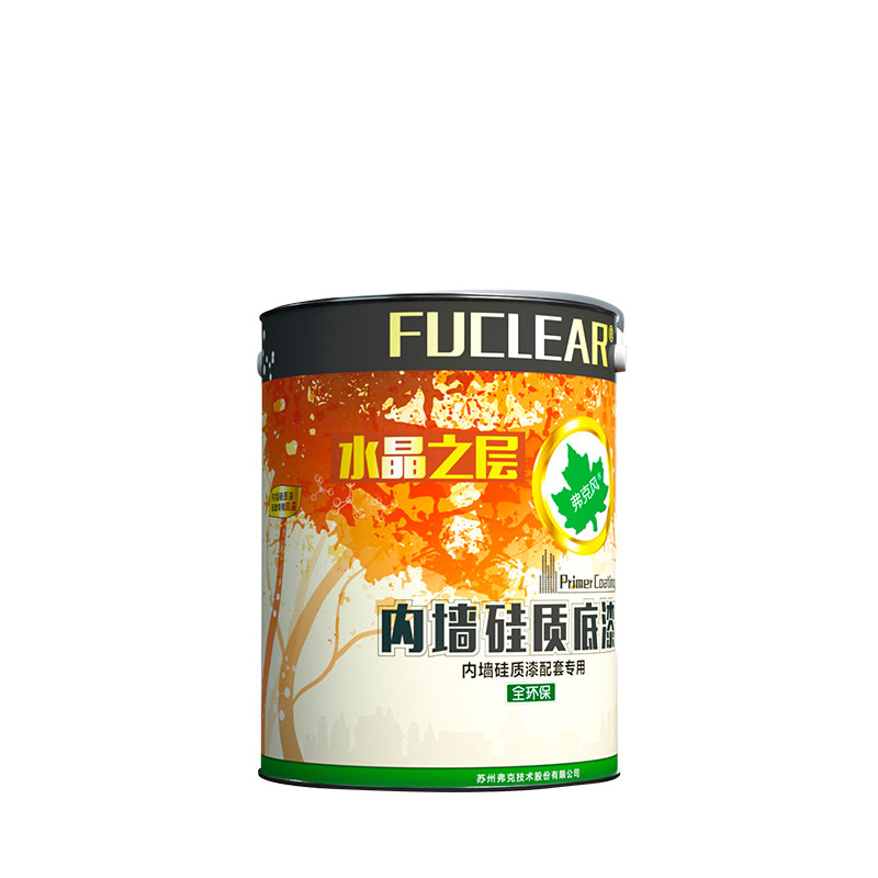 弗克风硅质底漆 非乳胶漆类产品 耐水防酸抗碱性能更好水晶之层5L