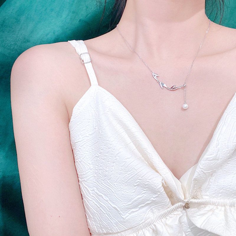 高级感精致锁骨链轻奢S925纯女