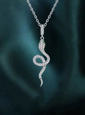 s925纯银项链女法老的宠妃灵蛇气质冷淡风项链个性小众厂家直销