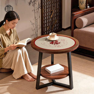 茶几客厅布置家用2026新款宋氏美学沙发小桌子阳台茶桌卧室小边几
