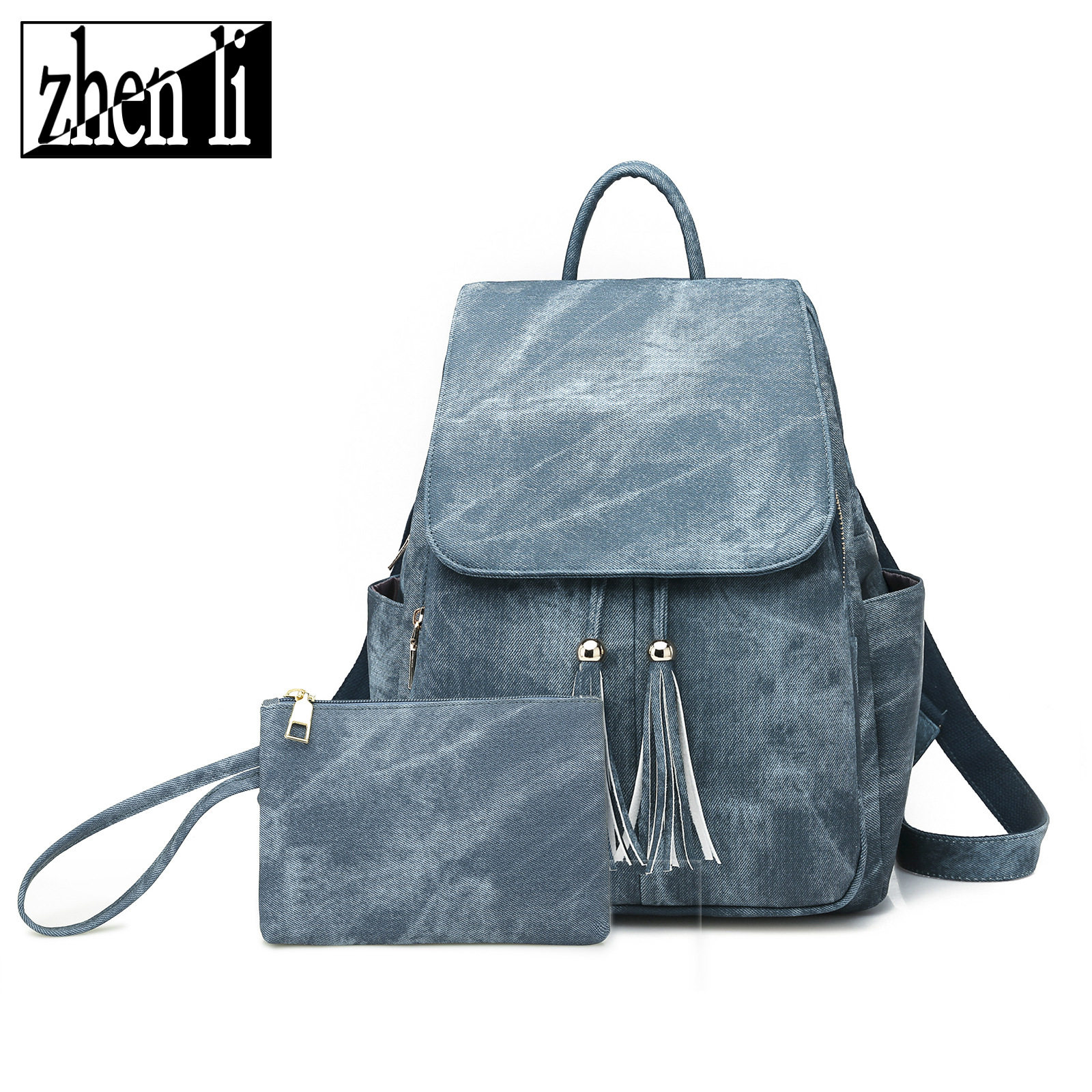 包包女包新款2021 时尚韩版女包 跨境风潮流苏背包女代发批发bags