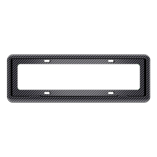 车牌边框新能源绿牌照框汽车牌架框罩专用比亚迪碳纤维蓝牌保护套