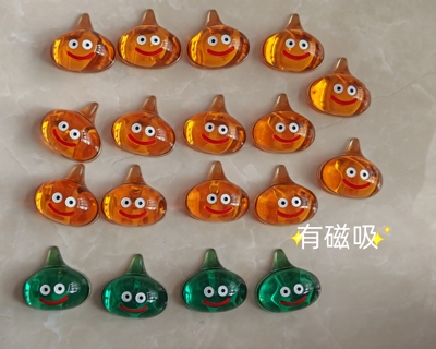 日本回购SQUARE ENIX SE勇者斗恶龙 史莱姆 亚克力透明磁铁冰箱贴