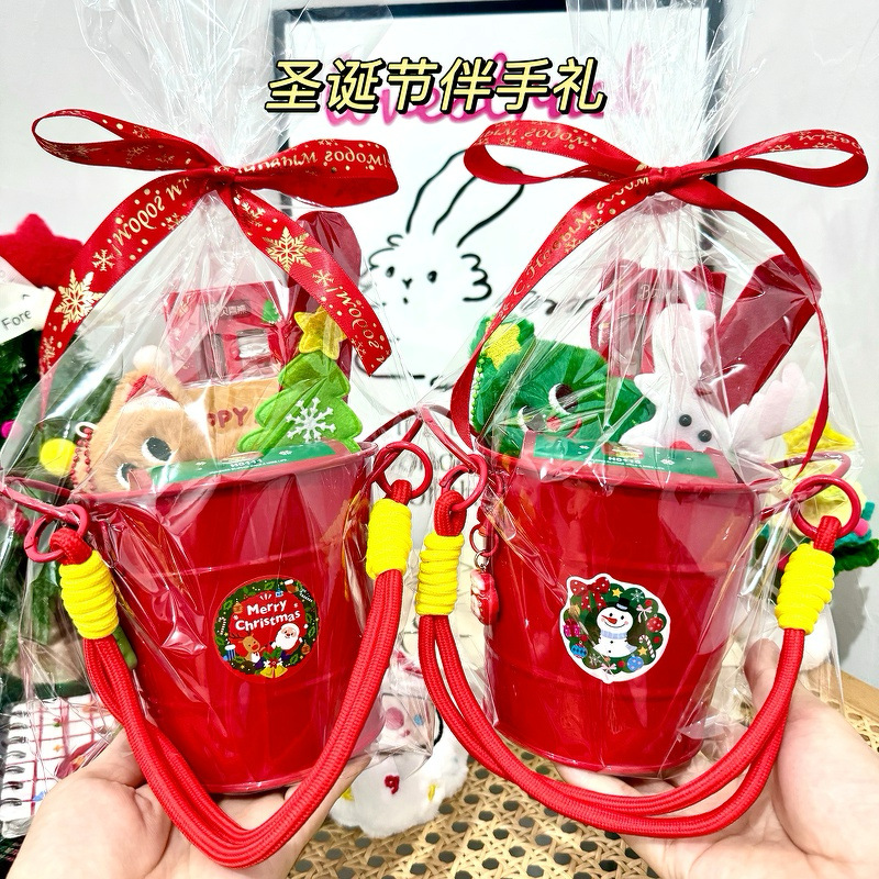 圣诞节礼物圣诞老人平安夜手提套装伴手礼送学生节日活动小礼品