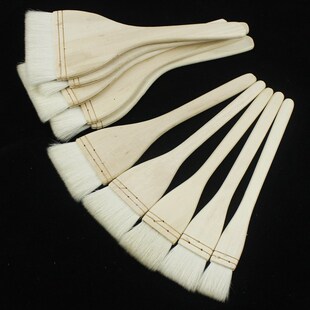 小号羊毫板刷底纹笔毛笔 国画工笔画水彩画刷底色背景专用国画用