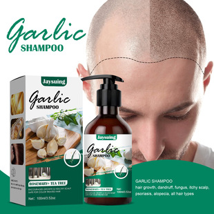 Thickening Hair Garlic Toning Shampoo Scalp care growth洗发