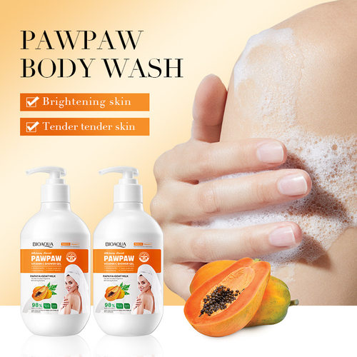 OrganicPapayaShowerGel沐浴