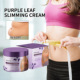 leaves Anti weight cream purple Burning loss Fat Cellulite霜