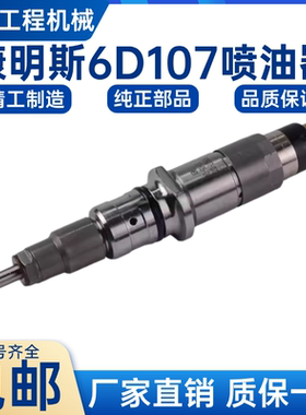 挖掘机康明斯6D107发动机小松PC200 210 220 240喷油器喷油嘴总成