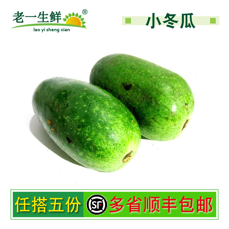 【老一生鲜】新鲜迷你小冬瓜  小节瓜 约 600g