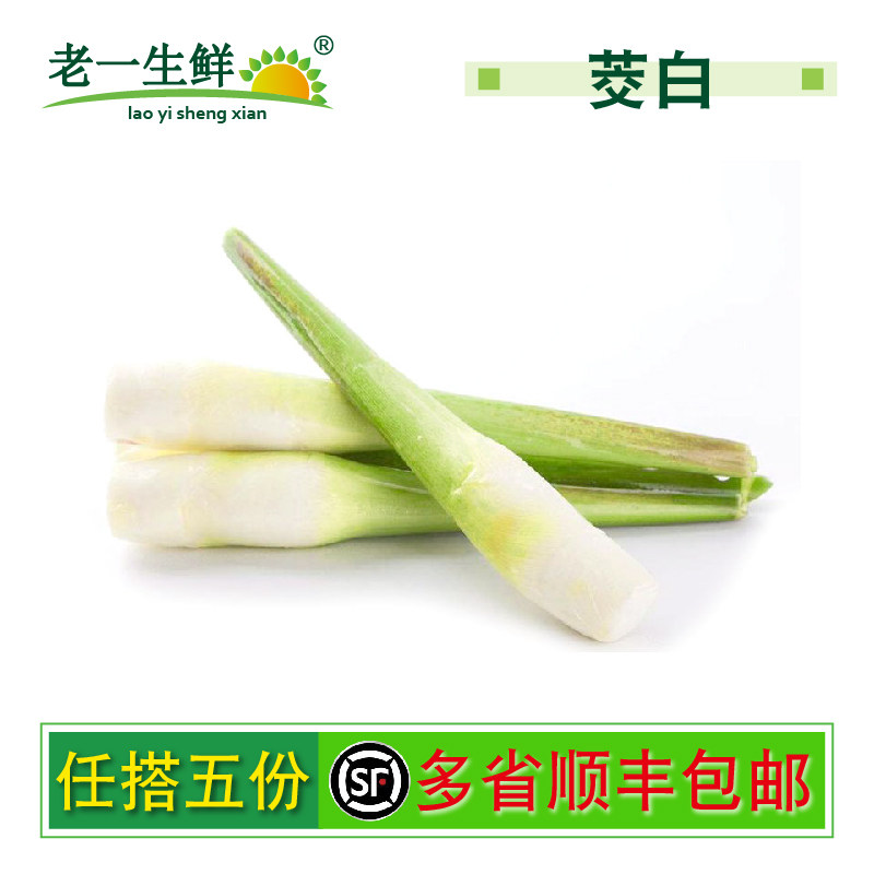 老一生鲜 新鲜 蔬菜新鲜 茭白 500g