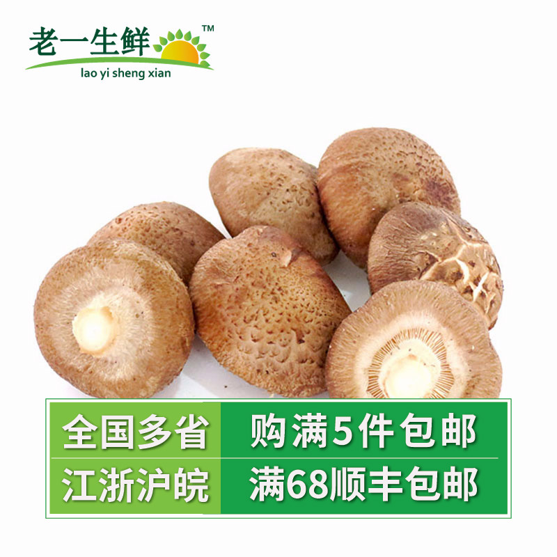 【老一生鲜】 新鲜香菇   250g