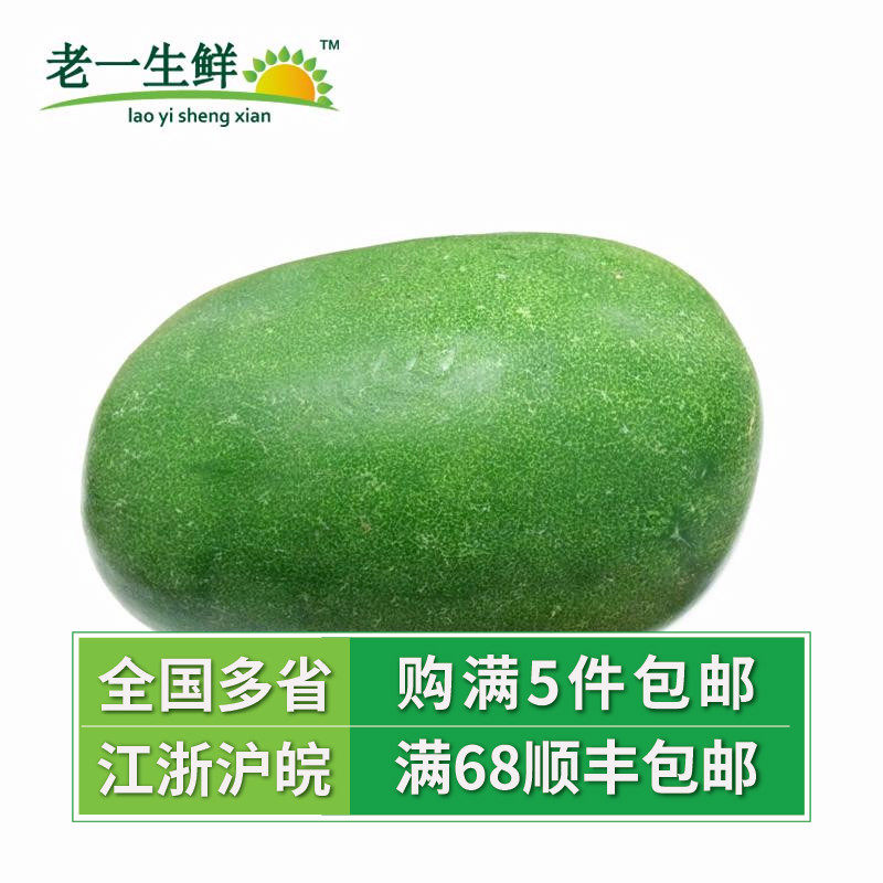 【老一生鲜】新鲜蔬菜冬瓜盅广东迷你小冬瓜节瓜【单只装】约750g