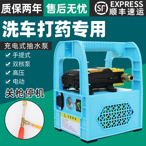 喷雾器电动农用手提打药机洗车