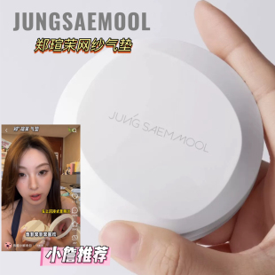 实体店发韩国郑瑄茉网纱气垫第二层皮隐形毛孔持妆遮瑕粉底奶油肌