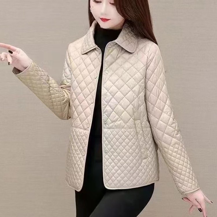 2026新款小香风秋冬妈妈装棉服