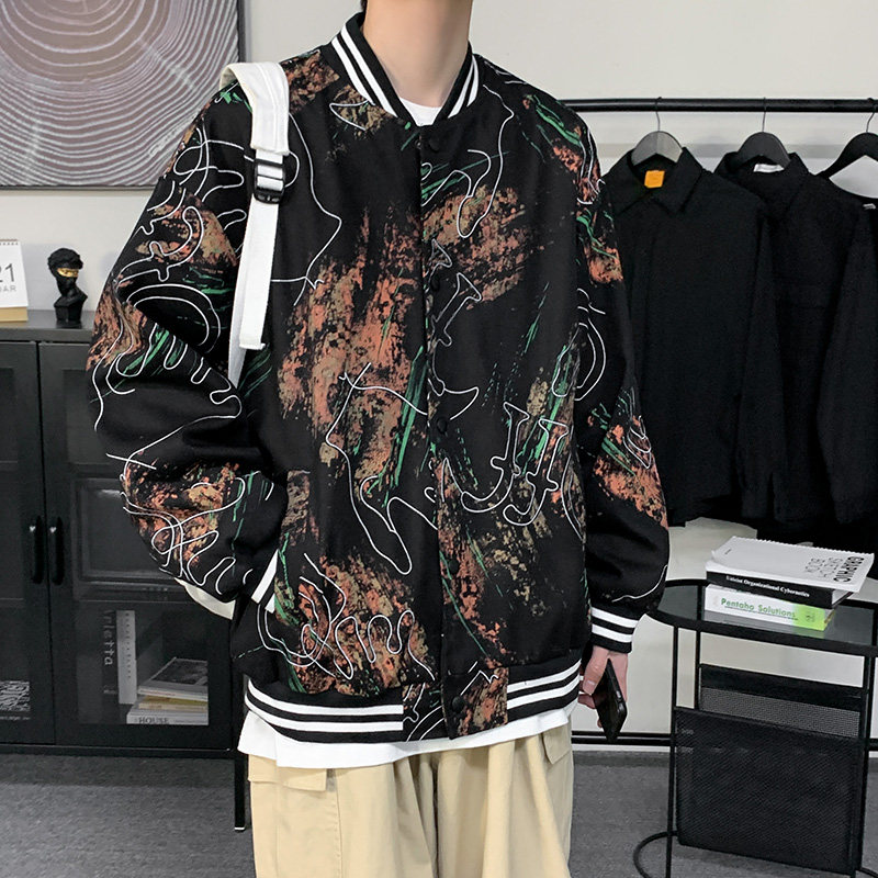 XZ201---2春装新款棒球服夹克宽松男女外套B667P90有货,男装夹克,星座201-2