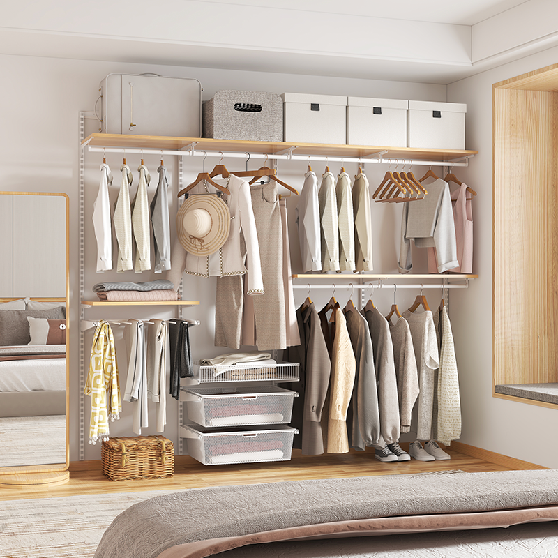 ROOMS金属框架衣帽间衣柜定制