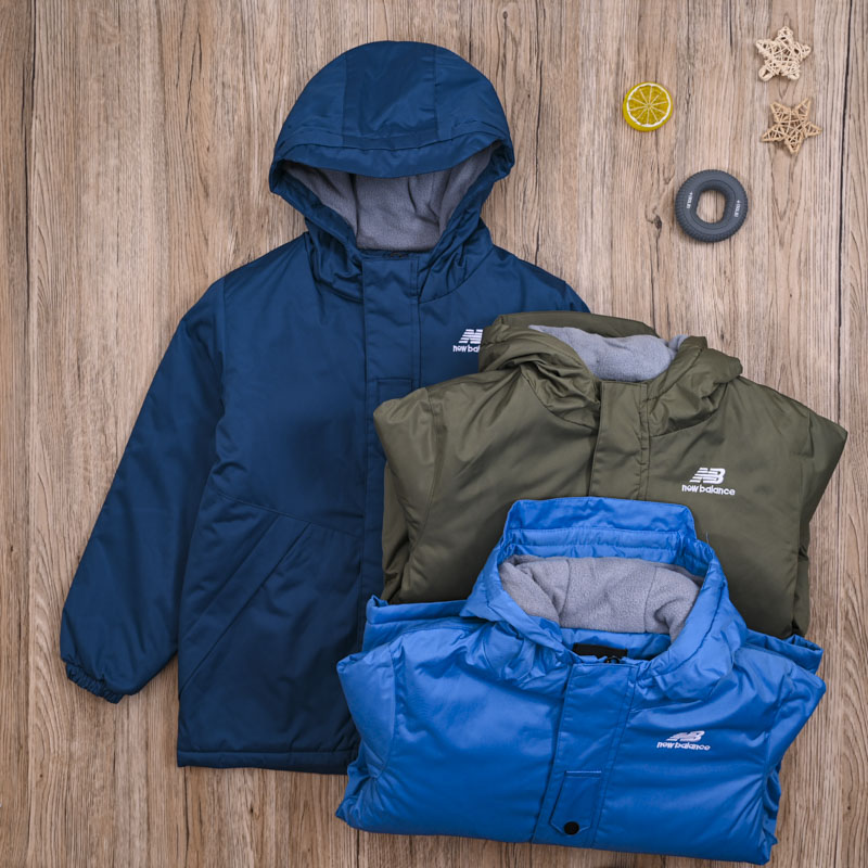 外贸欧美 男宝冬款防水防风衣夹棉袄冲锋衣外套 男童帅气保暖棉服