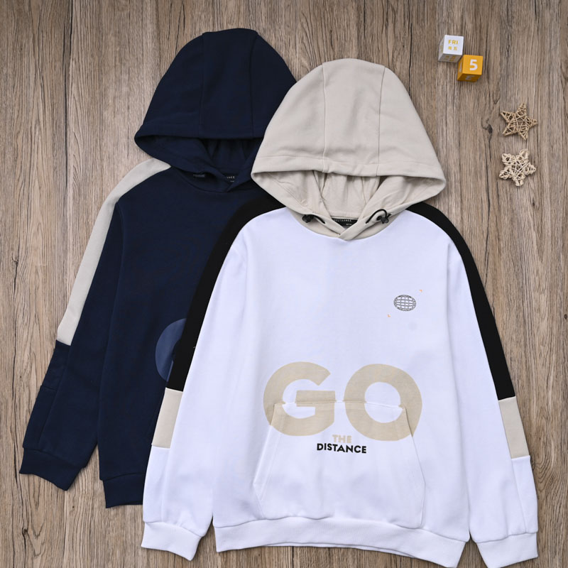 MY外贸欧美男宝春秋连帽长袖卫衣套头衫男童大童帅气外套休闲上衣