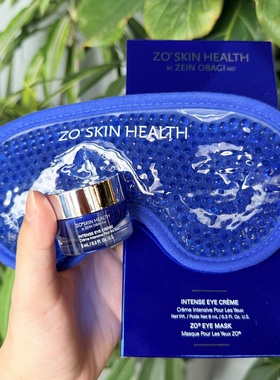 新西兰直邮Zo Skin冰敷眼罩+8ml眼霜套盒夜间深层修复淡化细纹