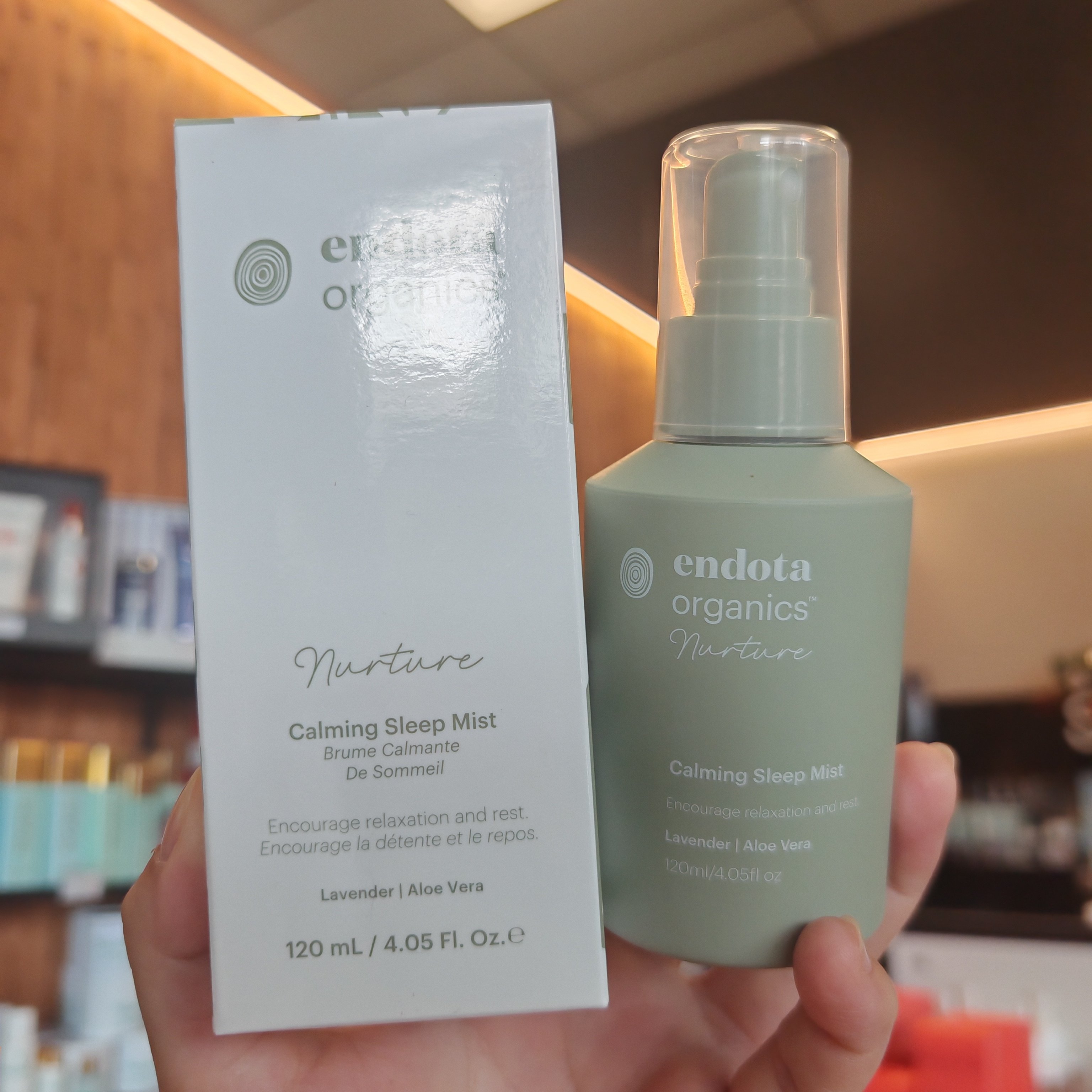 endota organics 睡眠喷雾mist120ml薰衣草舒缓放松入睡精油
