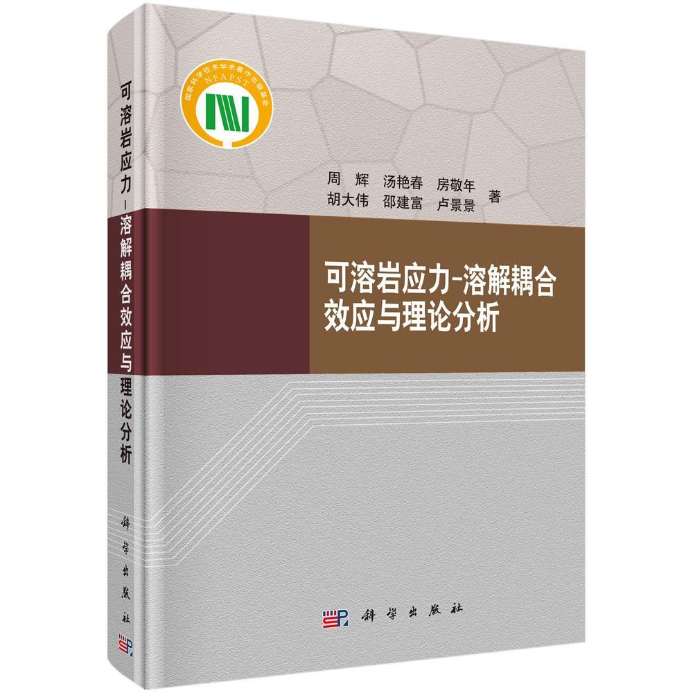 可溶岩应力-溶解耦合效应与理论分析书周辉地下工程岩溶围岩稳定研究本书可供相关院校研究院所的土木建筑书籍