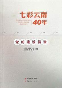 书 杨铭书改革开放成云南 建设篇章 七彩云南40年 政治书籍