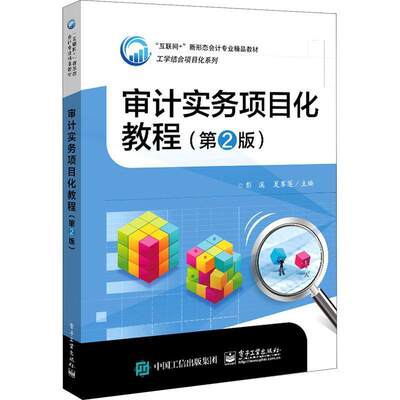 审计实务项目化教程 书 彭溪计学高等职业教育教材高职经济书籍