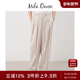 休闲裤 Mila Owen秋冬通勤宽松压褶松紧腰西装 09WFP244902
