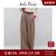 裤 Mila Owen春夏简约通勤压褶高腰休闲西装 09WFP251910