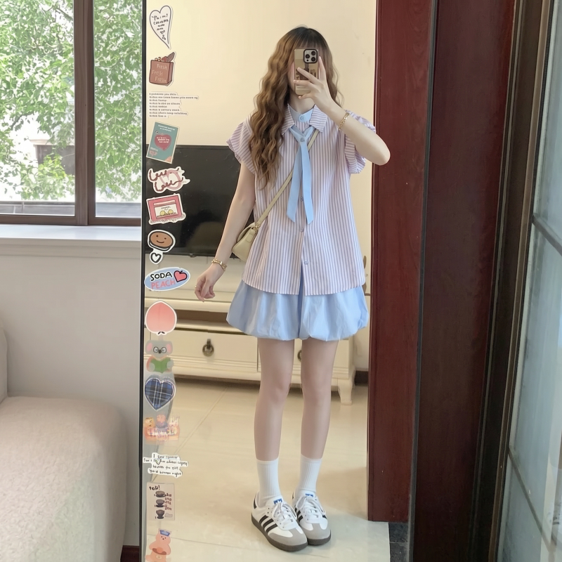胖mm大尺码女装减龄韩系